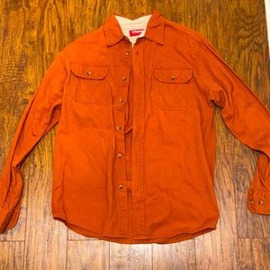 Burnt Orange Men's Button-Down